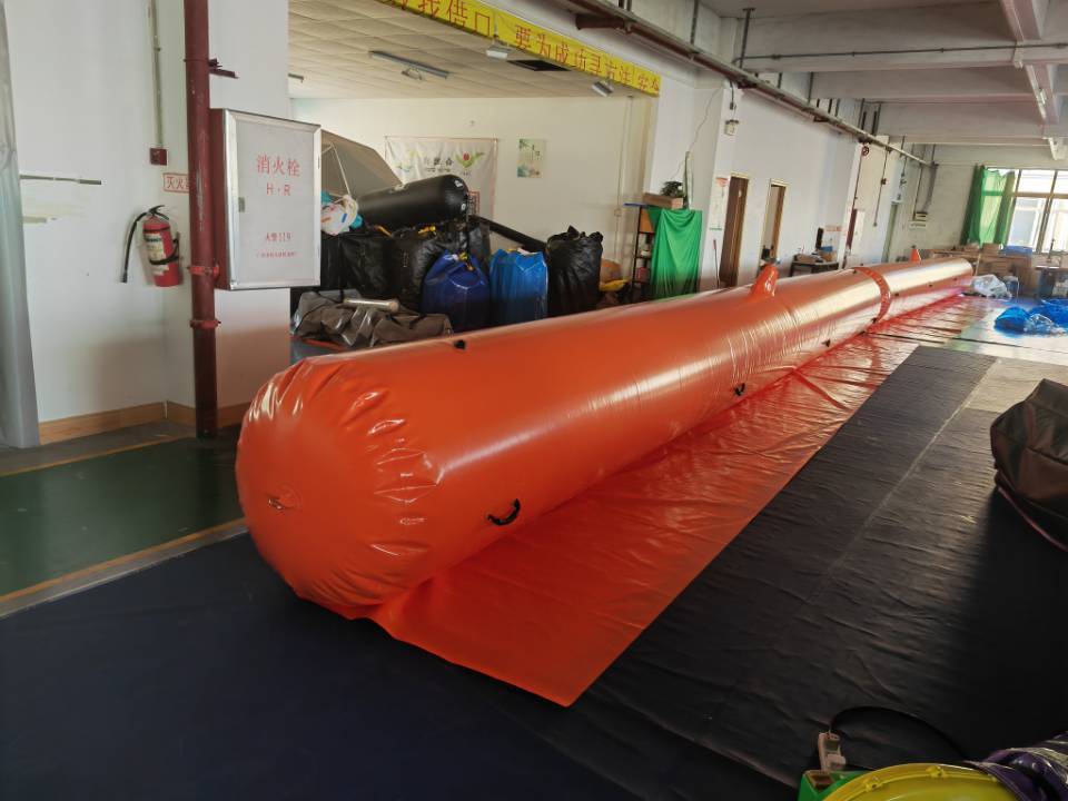 Water-Filled Flood Barrier