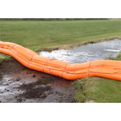 Water Filled Dams for River Flow Diversion