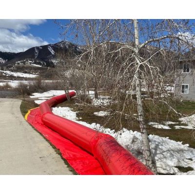 inflatable flood barrier,inflatable flood barriers for homes,inflatable flood wall,protection against flood,removable flood barriers,temporary flood protection barriers,temporary flood wall,water filled flood barrier,water filled flood barriers for homes